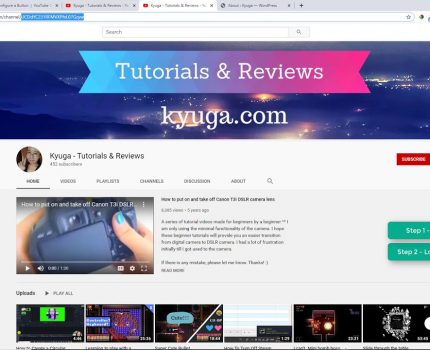 HOW TO display a YouTube Subscribe Button with Subscriber Count on a WordPress Post/Page/Widget